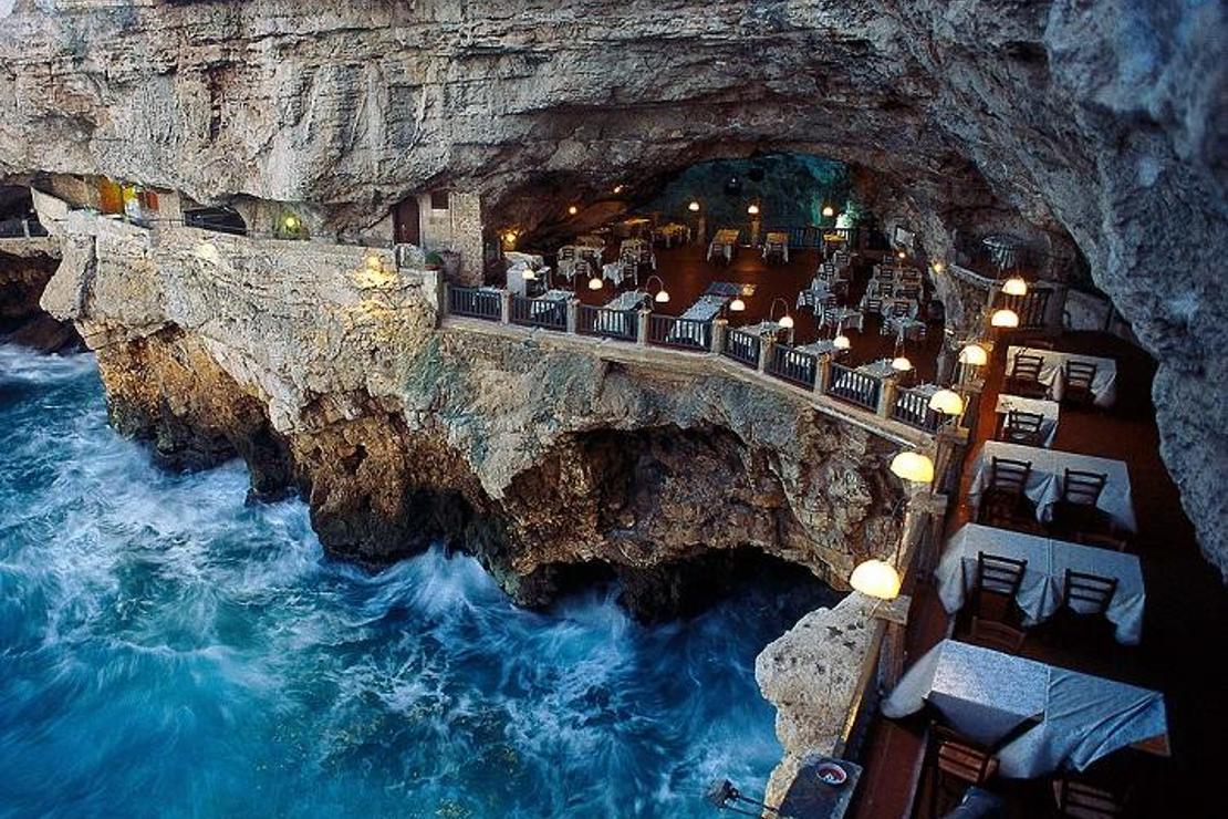 Dünyadaki en romantik mağara restoran