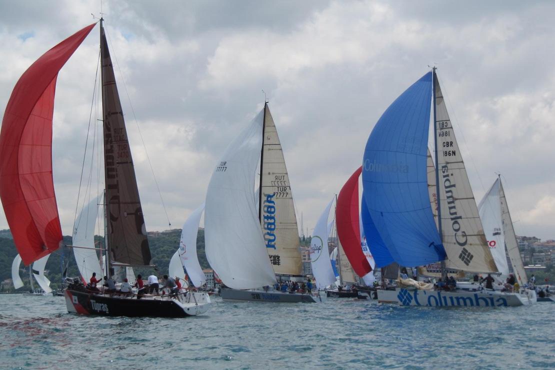 Göcek’te rüzgâr yelkenler için esti 