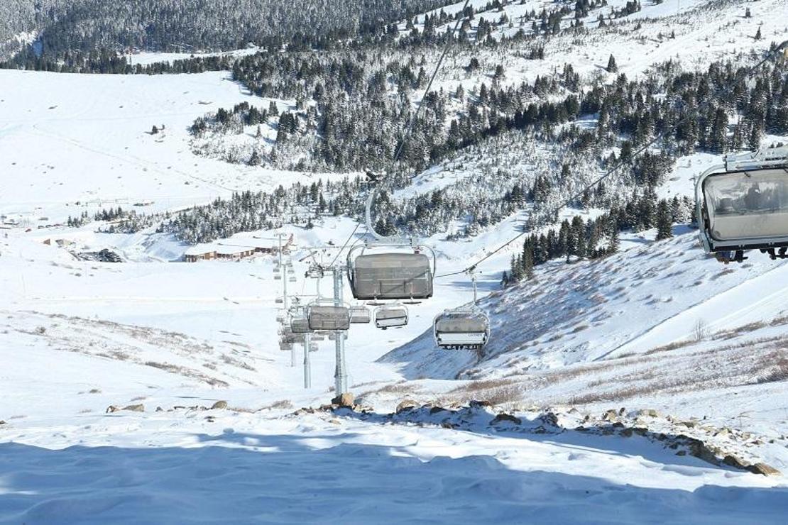 İki bin rakımlı yayladaki kayak merkezi turizme katkı sunacak