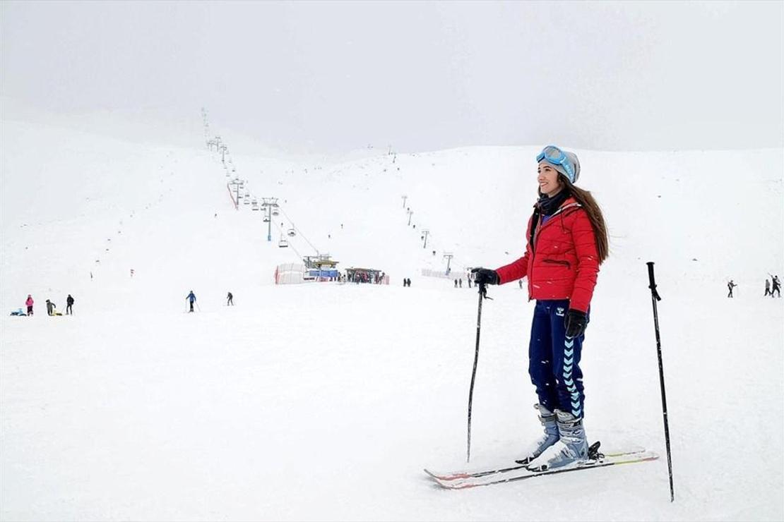 Bingöl'de 2500 rakımda kayak keyfi: Hesarek