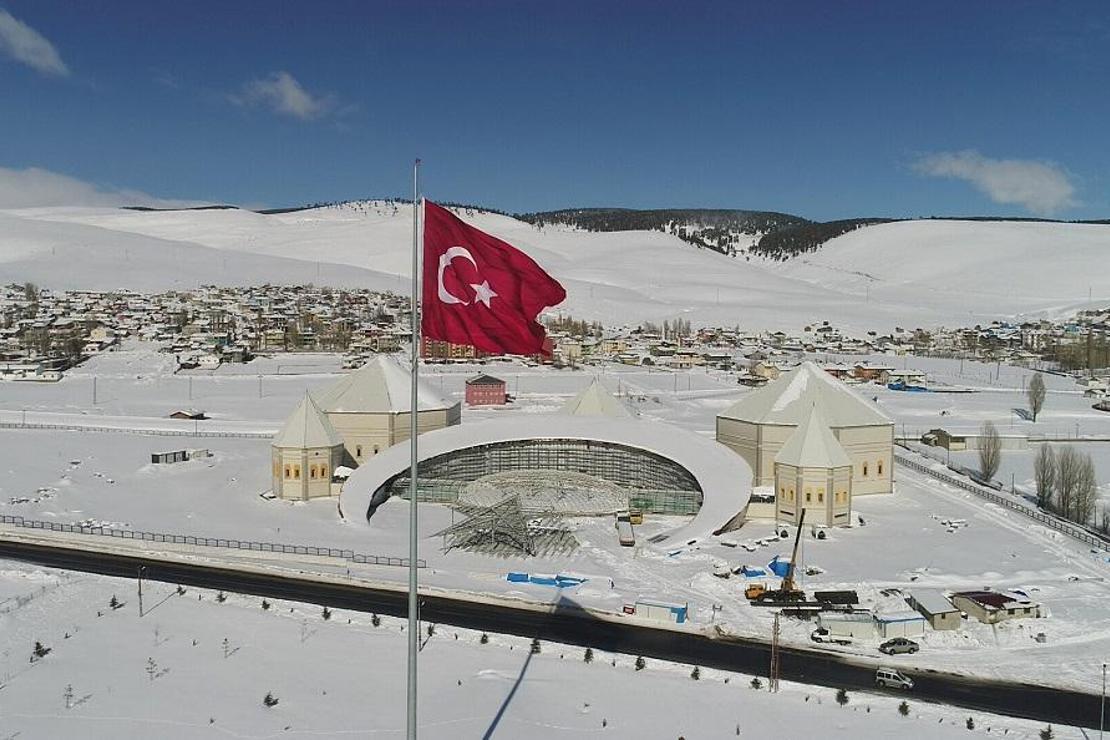 'Şehitler diyarı' Sarıkamış'ın havadan görüntüleri büyüledi