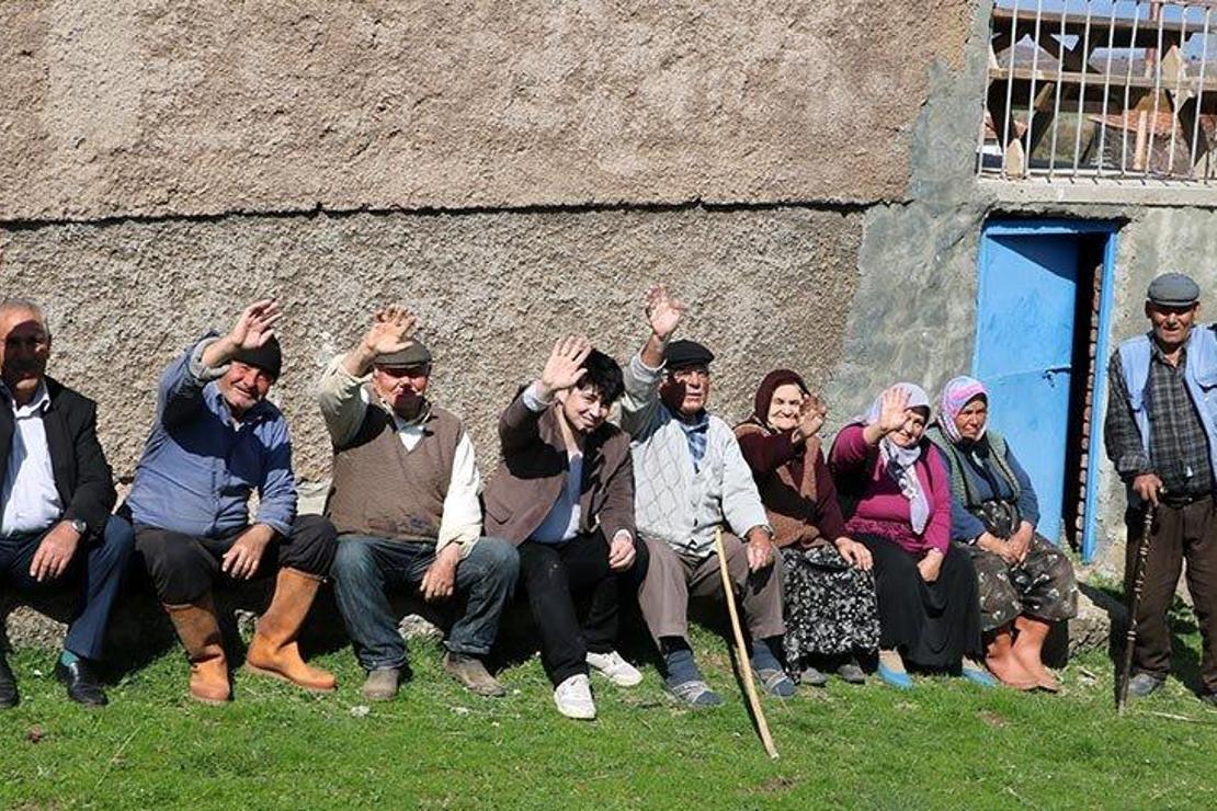 14 kişinin yaşadığı yedi haneli köy