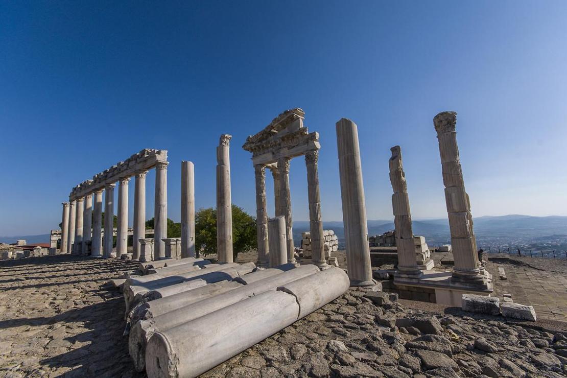İzmir'de Pergamon Antik Kenti