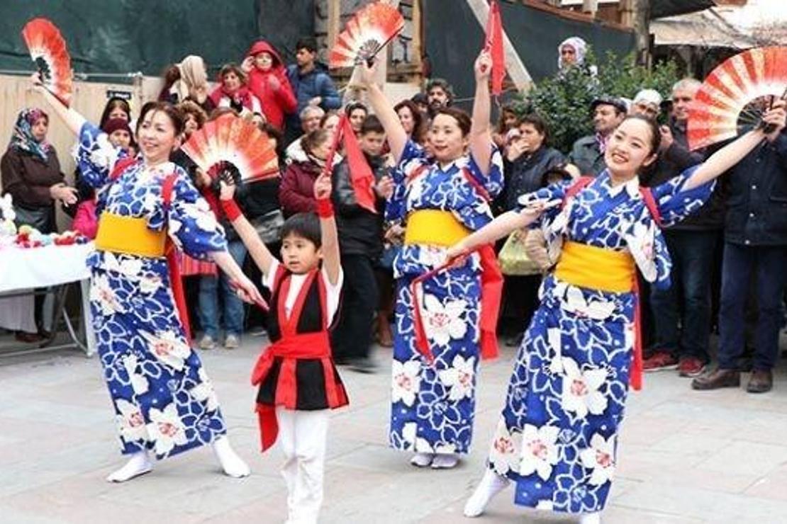 Japon geleneklerinin tanıtıldığı Galenos Papatya Festivali