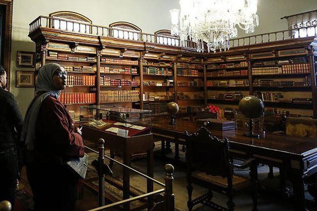 Tarihe şahitlik eden kütüphane