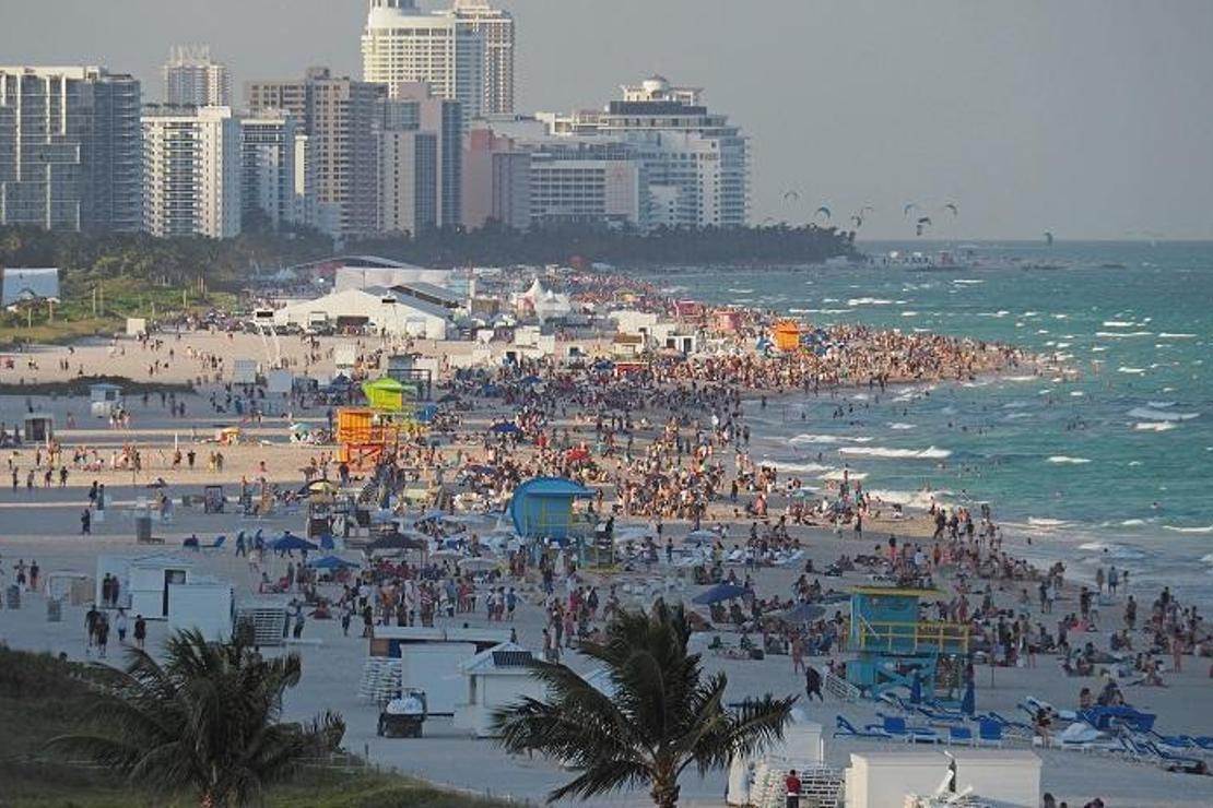 Dünya karması gibi: 36 saatte Miami sahili