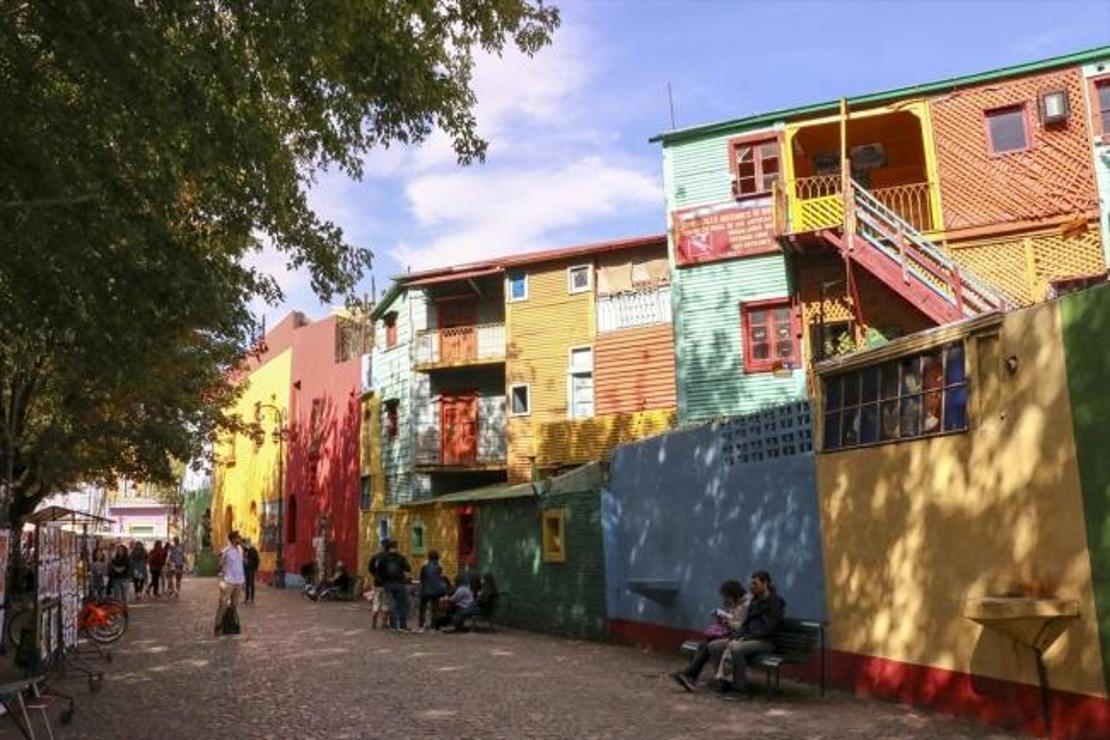 Arjantin'in renkli güzelliği: La Boca