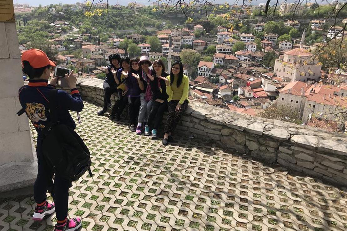 Safranbolu'da hafta sonu yoğunluğu