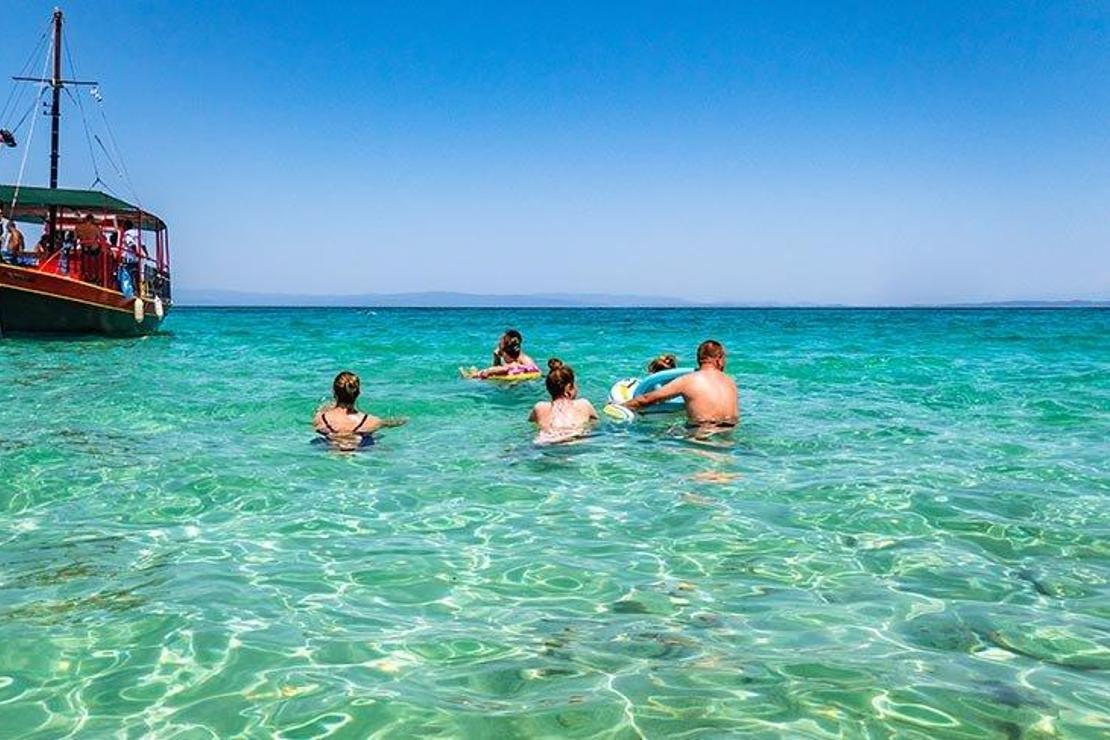 Halkidiki'nin gözde 'Portakal Plajı'