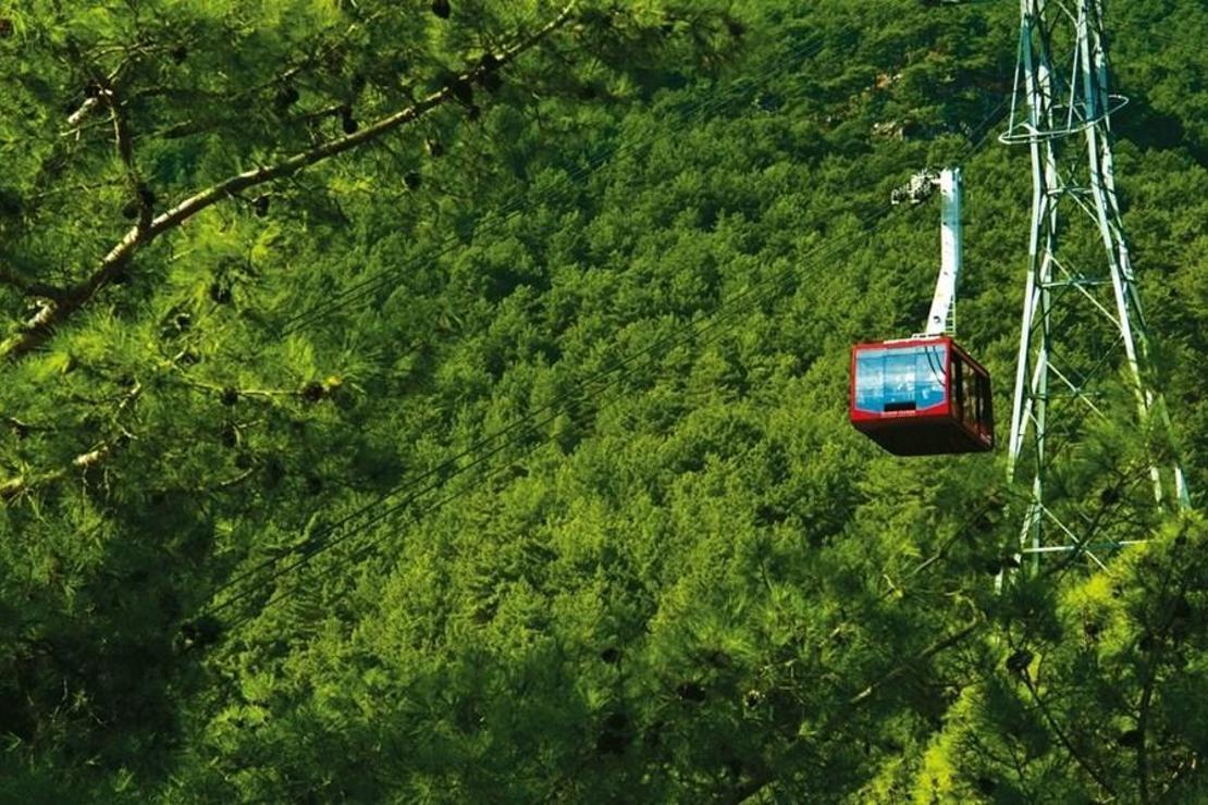 Antalya'da bulutların üzerine yolculuk