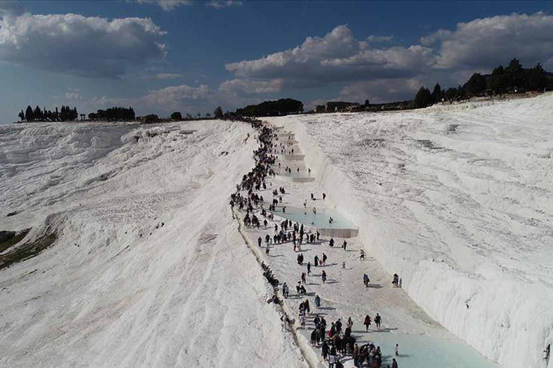 Pamukkale 2019'da rekora koştu