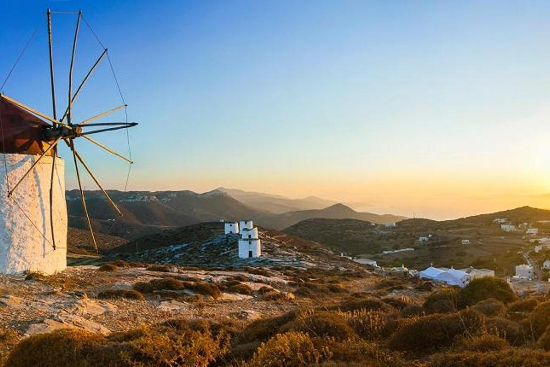 Kendi küçük, tarihi büyük Yunan adası Amorgos