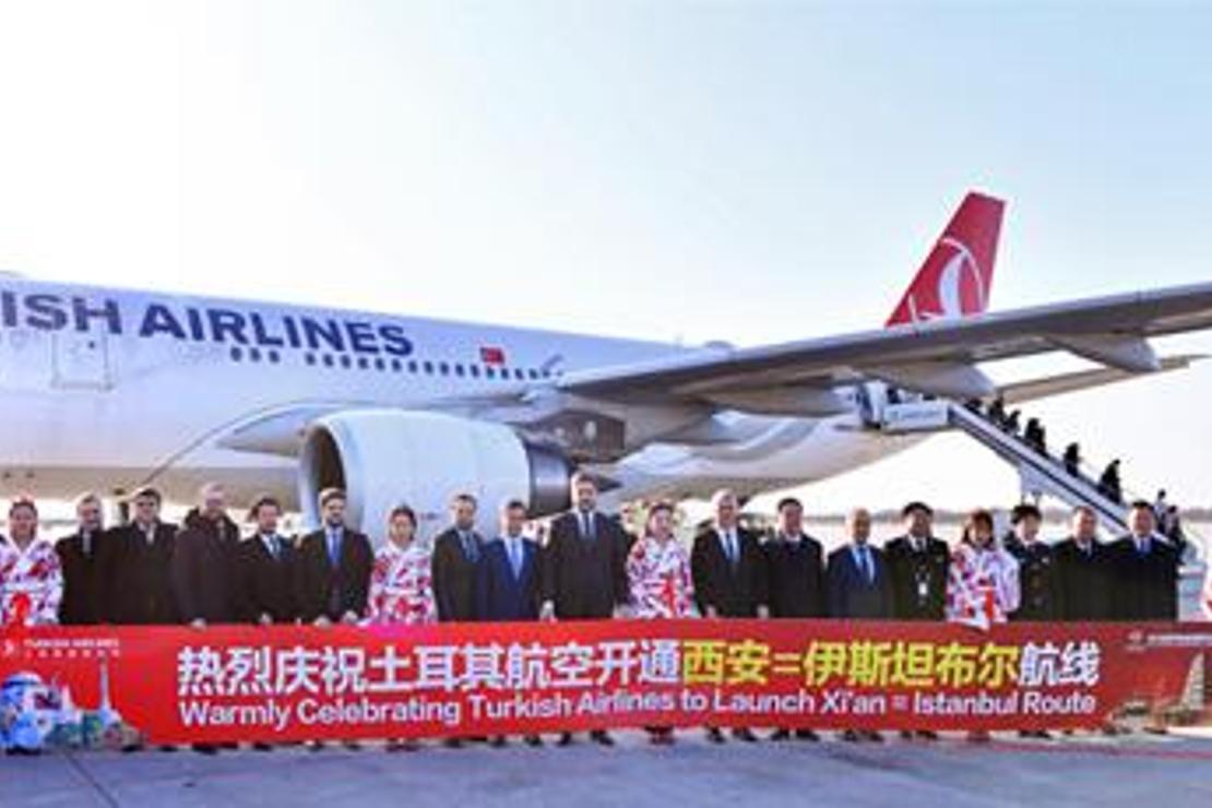 Türk Hava Yolları, Tarihi İpek Yolu’nun başlangıç noktası Xi’an’ı uçuş ağına ekledi