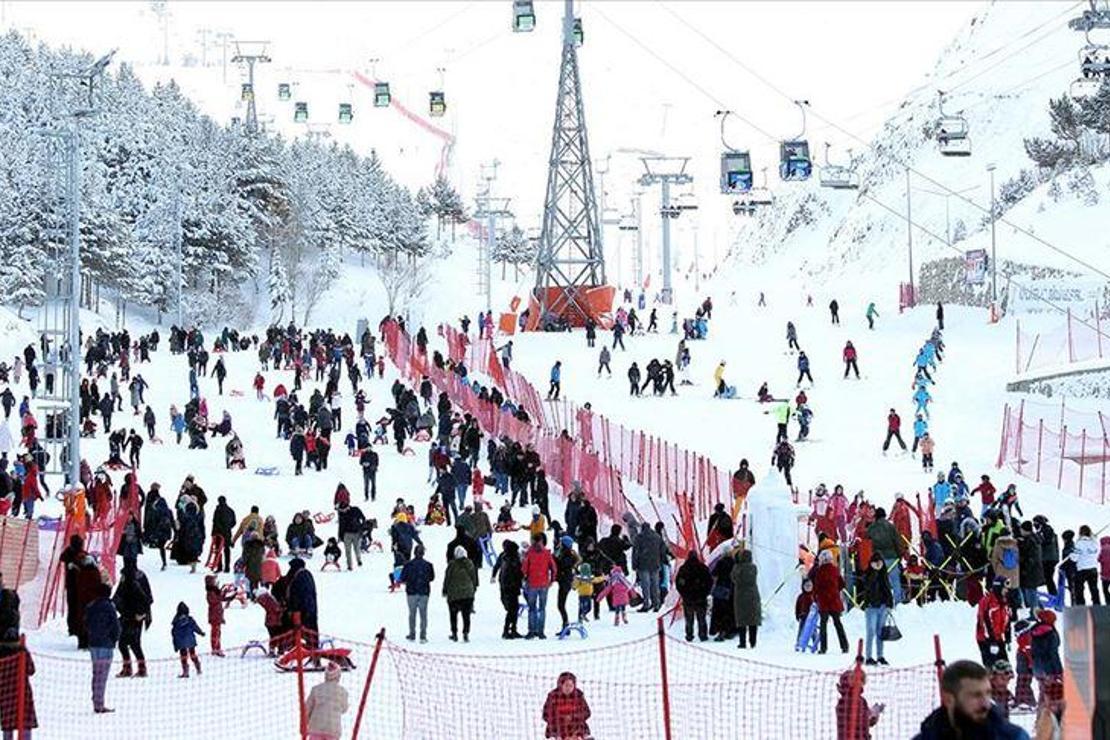 'Kış turizminin gözdesi' Erzurum 1 milyonluk hedefi aştı