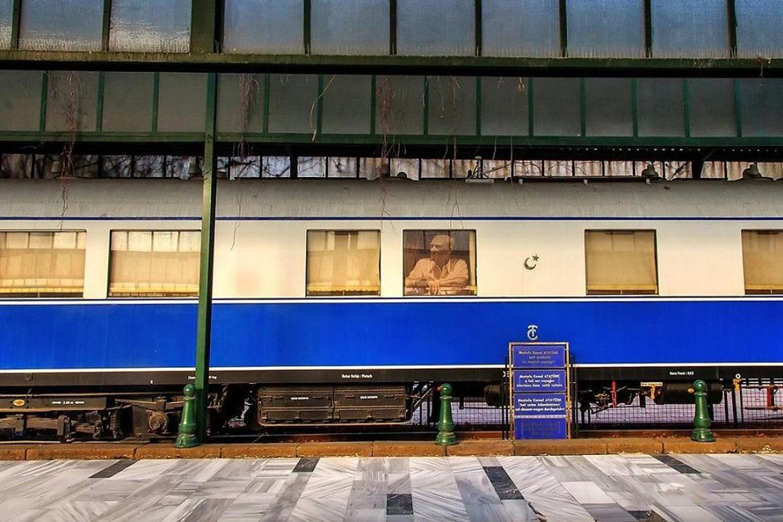 Atatürk’ün yurt gezilerinde kullandığı vagonu: Beyaz Tren