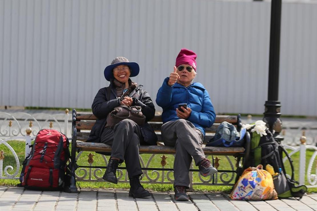 Yabancı turistler kendilerini İstanbul'da güvende hissediyor