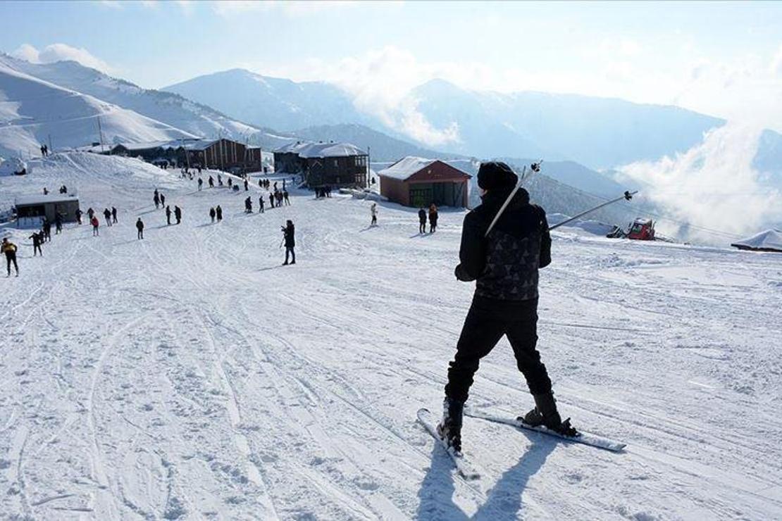 Cıbıltepe martta da kayağın adresi oldu