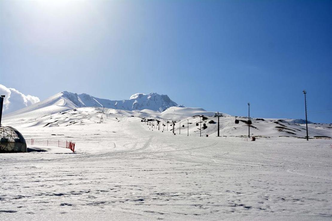 Erciyes'te 'corona virüs' sessizliği