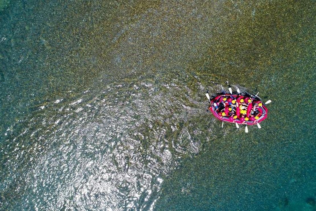 Rafting botları corona virüs nedeniyle depoda kaldı