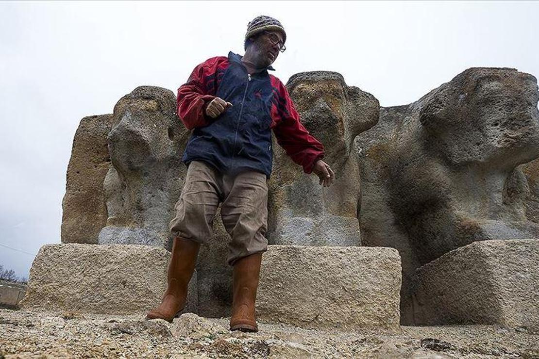 3200 yıllık su anıtının gönüllü bekçisi