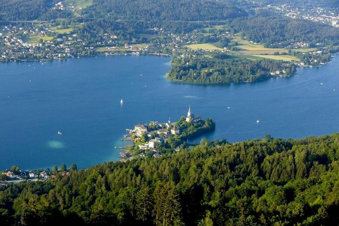 Avusturya'nın Akdeniz iklimine sahip gölü: Wörthersee