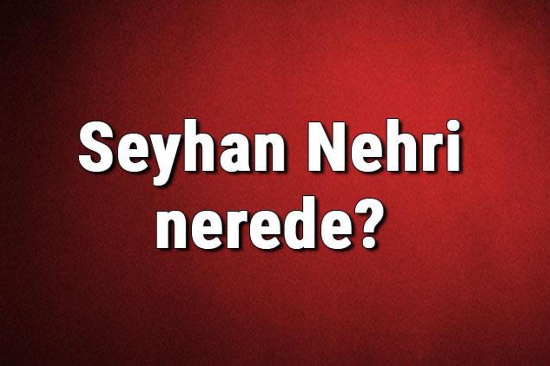 Seyhan Nehri nerede? Nereden doğar ve nereye dökülür? Seyhan Nehrinin özellikleri ve uzunluğu