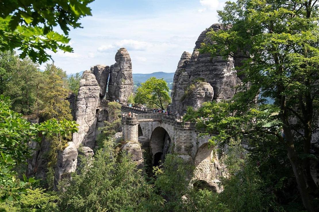 Bastei Kaya Oluşumları yeniden ziyarete açıldı