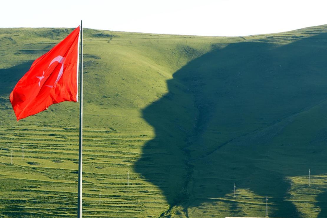 Ardahan'daki 'Atatürk silüeti' görülmeye başlandı