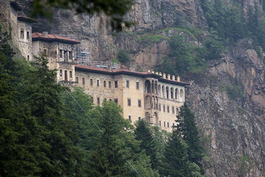 Sümela Manastırı restorasyonun ardından yeniden ziyarete açılacak