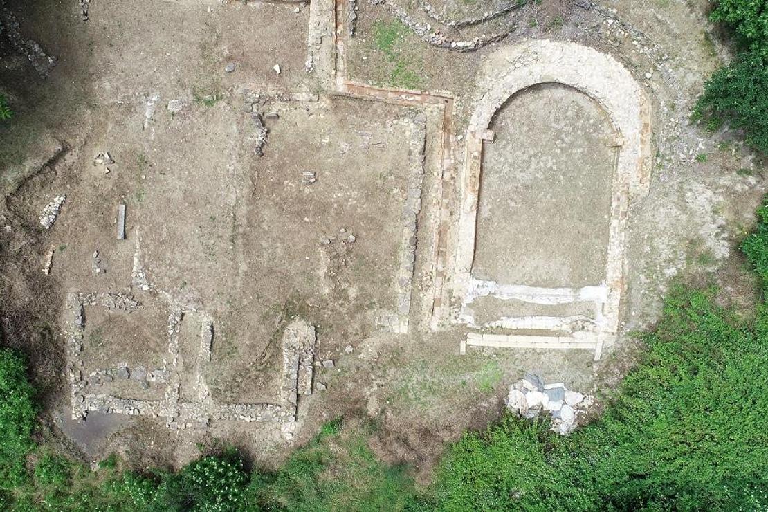  Kültür Bakanlığı heyeti Kadıoğlu’nda Roma dönemine ait mozaikleri inceledi