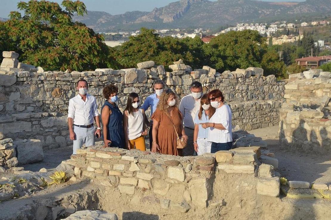  Kadıkalesi Kuşadası turizmine kazandırılacak