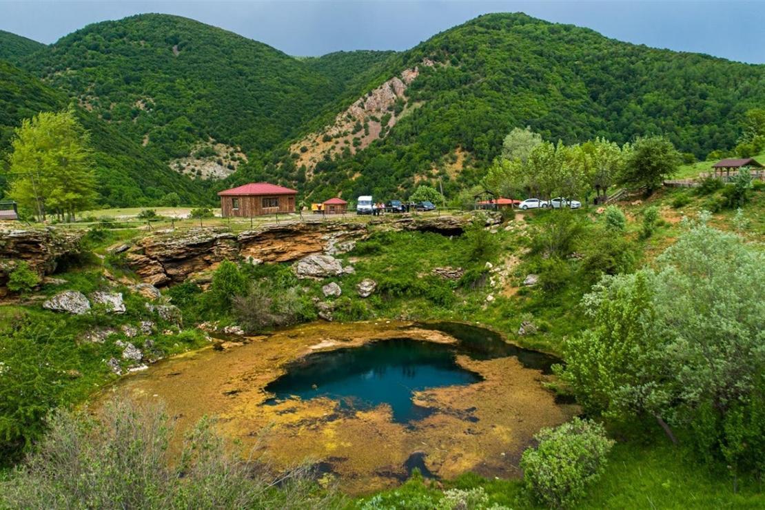 Sivas'taki Sarısuvat Kanyonu salgın sürecinde de doğaseverlerin uğrak noktası oldu