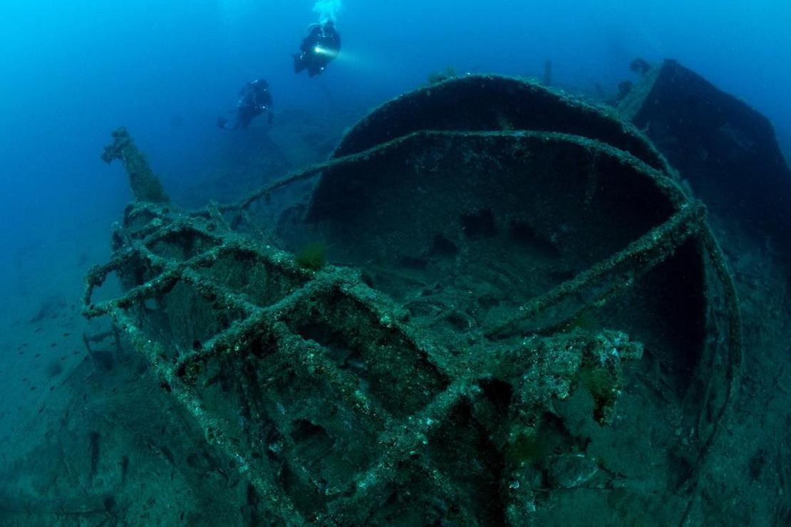 İngiliz 'H.M.S. Majestic' batığı, önümüzdeki yaz dalış turizmine açılacak