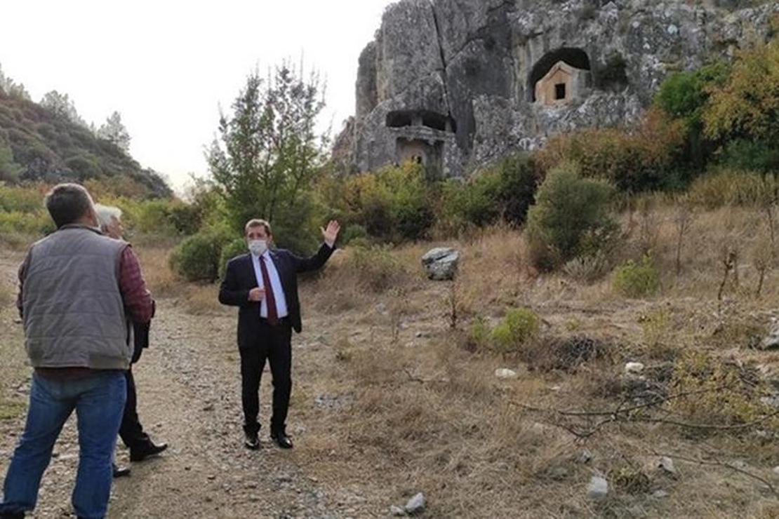 Thera Antik Kenti kültür turizmine kazandırılacak