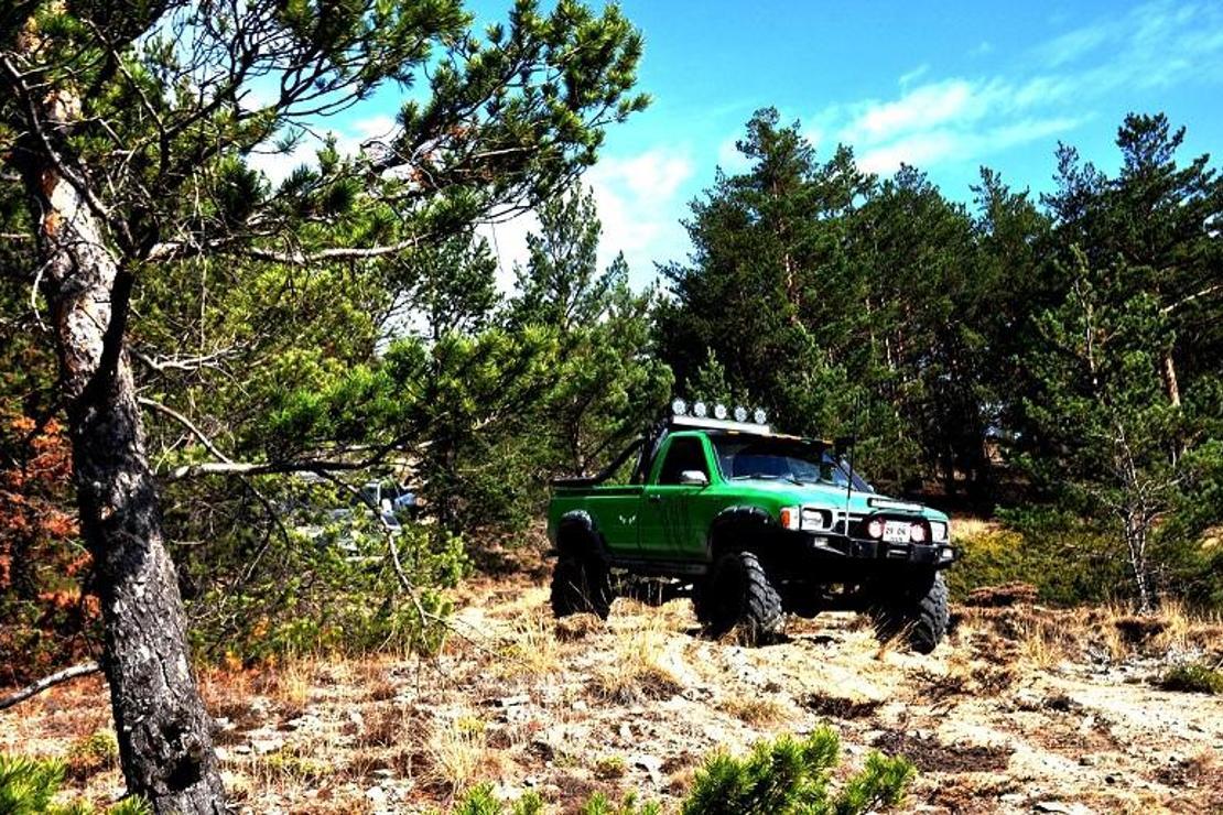 Karadeniz dağlarında off-road heyecanı