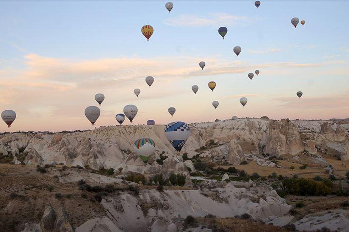 Kapadokya'yı ekimde 175 bin 612 turist gezdi