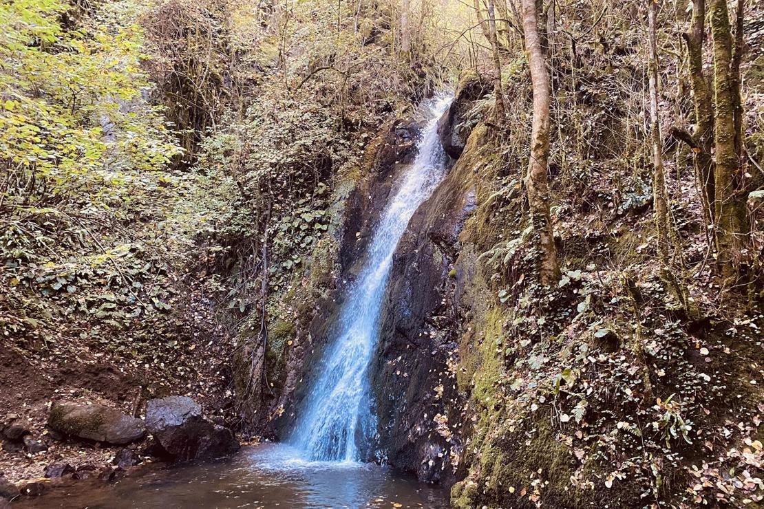 Ormanın içindeki gizli cennet 'Aydınpınar Şelalesi'ne dört mevsim ziyaretçi akını