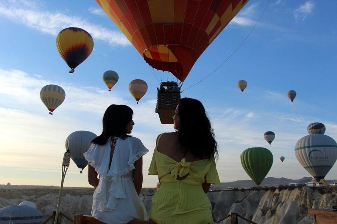 Kapadokya bölgesini 992 bin 620 turist ziyaret etti