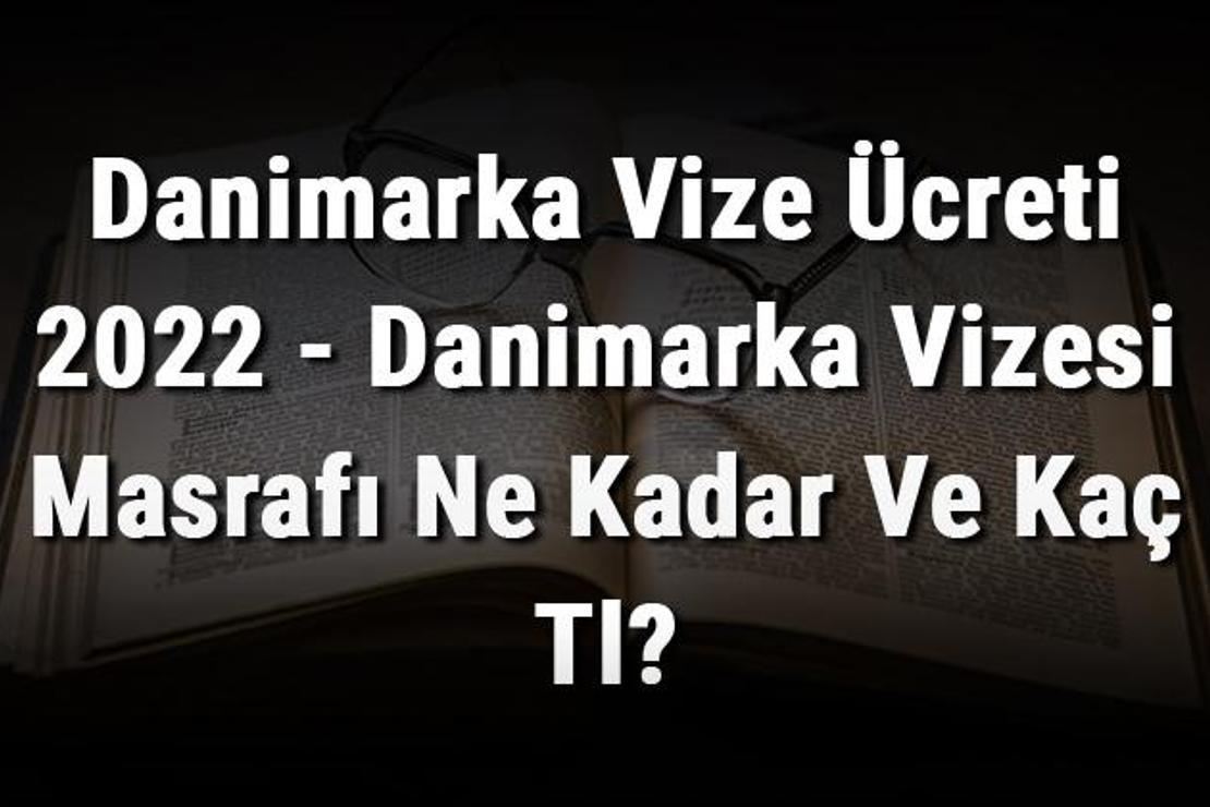 Danimarka Vize Ücreti 2022 - Danimarka Vizesi Masrafı Ne Kadar Ve Kaç Tl?