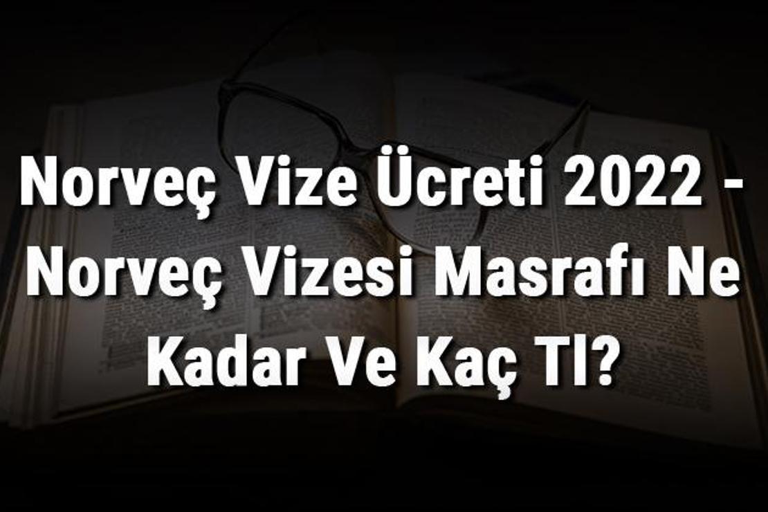 Norveç Vize Ücreti 2022 - Norveç Vizesi Masrafı Ne Kadar Ve Kaç Tl?