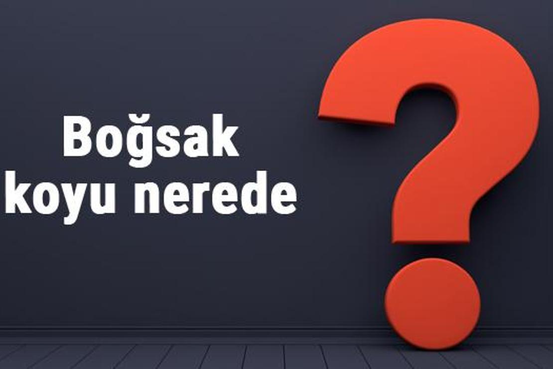 Boğsak koyu nerede, nereye bağlı? Boğsak koyuna nasıl gidilir koyda neler yapılır?