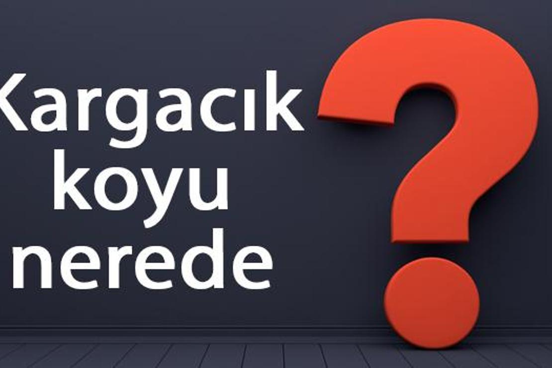 Kargacık koyu nerede, nereye bağlı? Kargacık koyuna nasıl gidilir koyda neler yapılır?