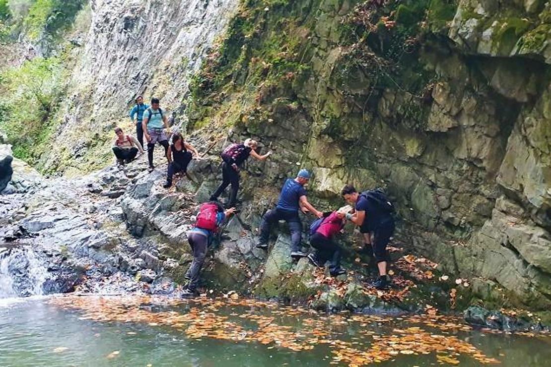 Şelaleye yürürken nasıl kanyon bulduk?