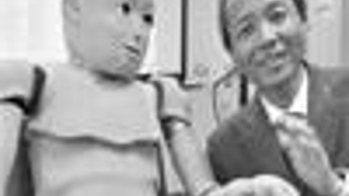 Japan child robot mimicks infant learning