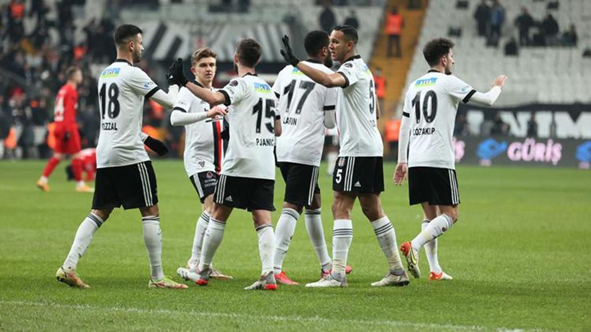 Beşiktaş - Gaziantep FK: 1-0 (Maç sonucu)- Son Dakika Spor Haberleri