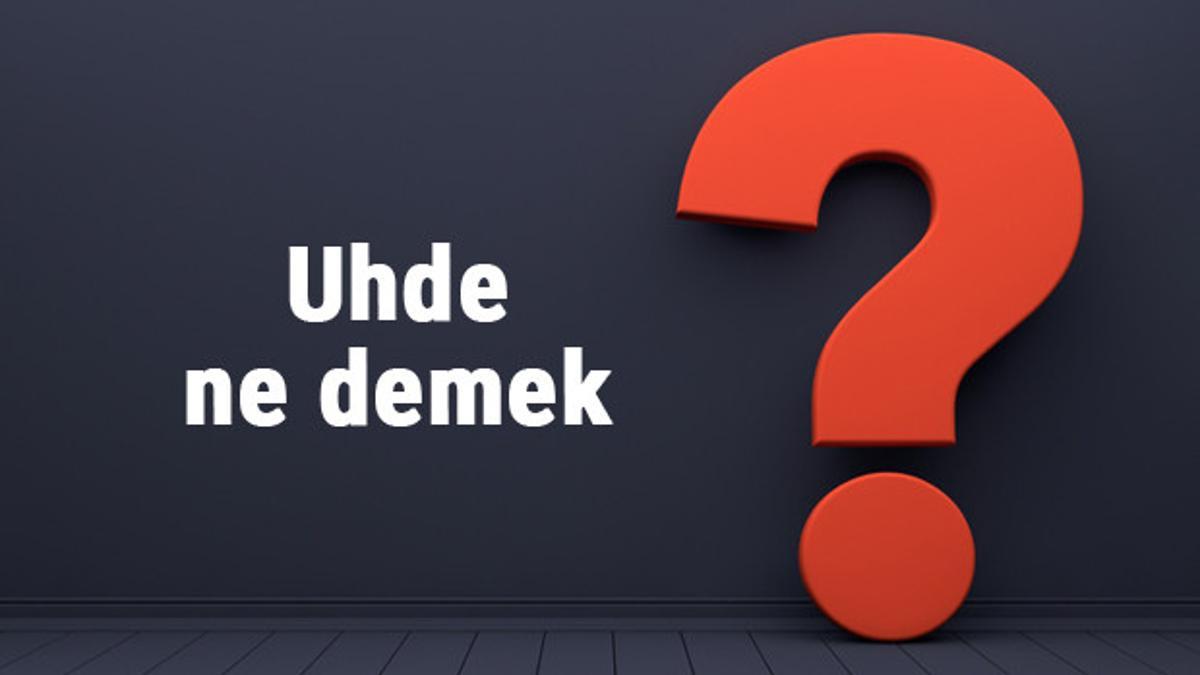Uhde ne demek, ne anlama gelir? Uhdesinde kalmak kelimesinin TDK sözlük