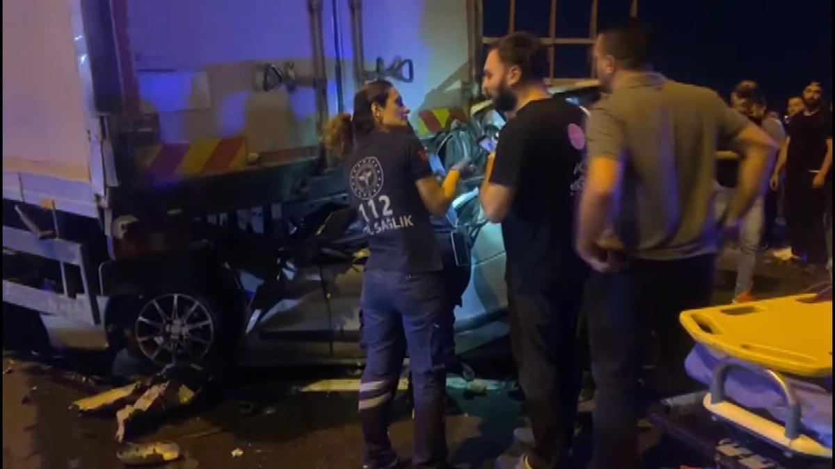 Son dakika haberi… İstanbul TEM’de korkunç kaza: 4 ölü, 4 yaralı