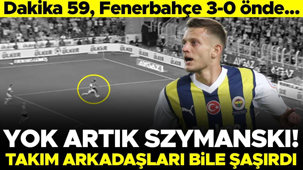 Fenerbahçe – RAMS Başakşehir maçına Sebastian Szymanski damgası! 59. dakikada tribünler yetmedi, takım arkadaşları bile tebrik etti…