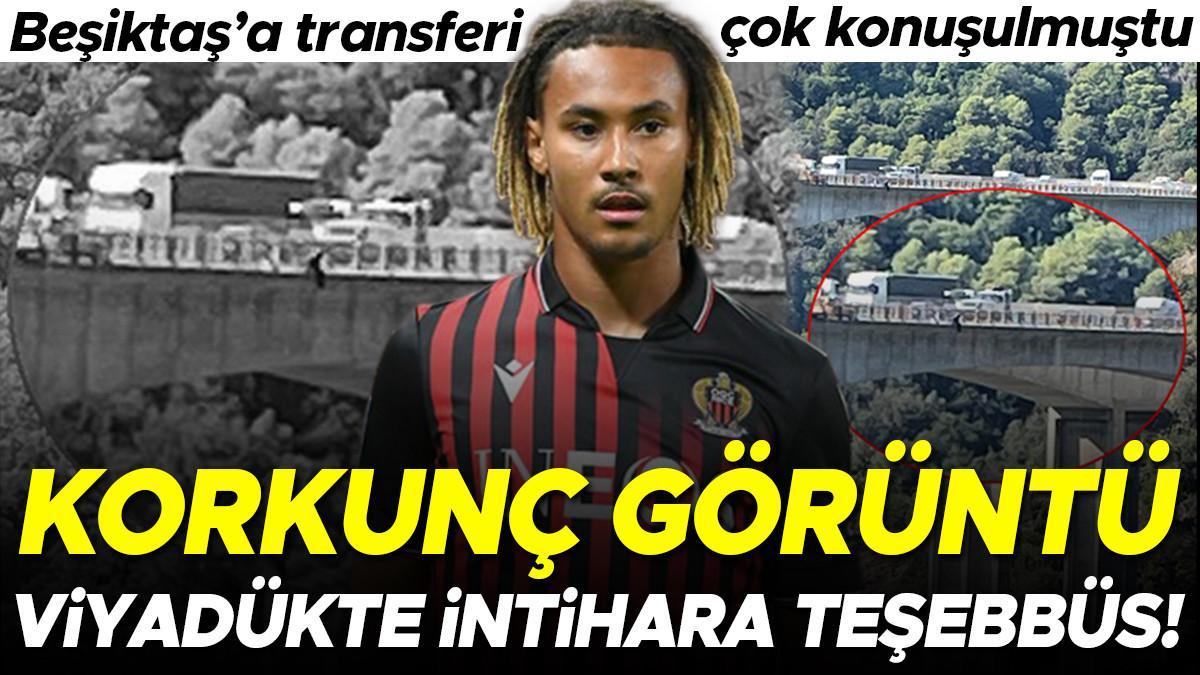 Son Dakika: Nice futbolcusu Alexis Beka Beka’dan intihara teşebbüs! Viyadükte korkunç görüntü… Adı Beşiktaş ile anılmıştı