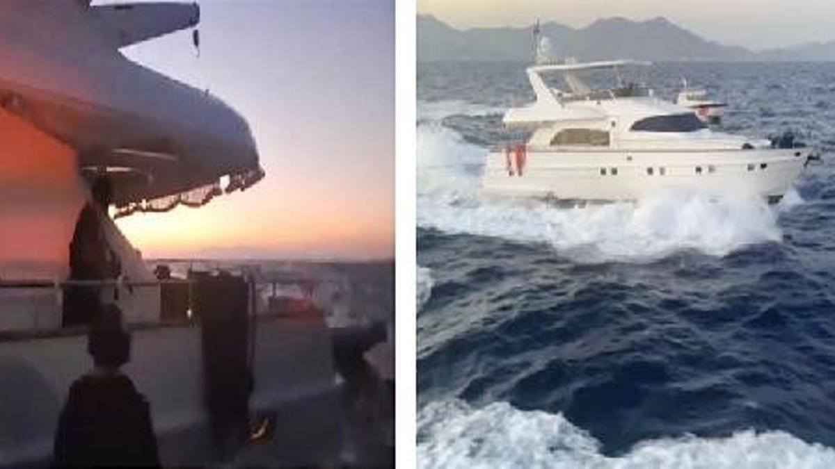 Yunanistan’a kaçmaya çalışan 11 FETÖ’cü, ABD bayraklı motoryatta yakalandı